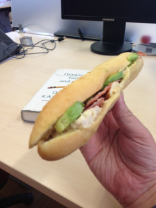 How To Eat A Sandwich (The Daniel Kahneman Way)*