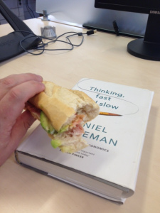 How To Eat A Sandwich (The Daniel Kahneman Way)*
