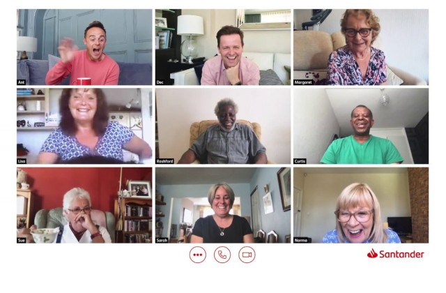 Santander Offers Feelgood Family Reunions