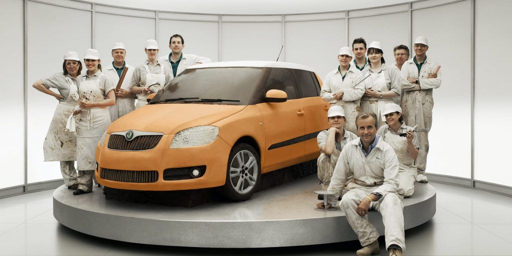 Why are car ads running on an empty creative tank?