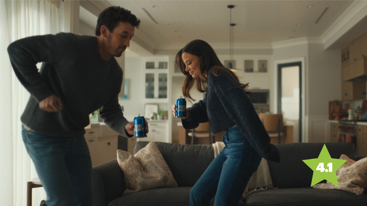 Bud Light’s “Hold” Stands Out From The Pre-Bowl Pack