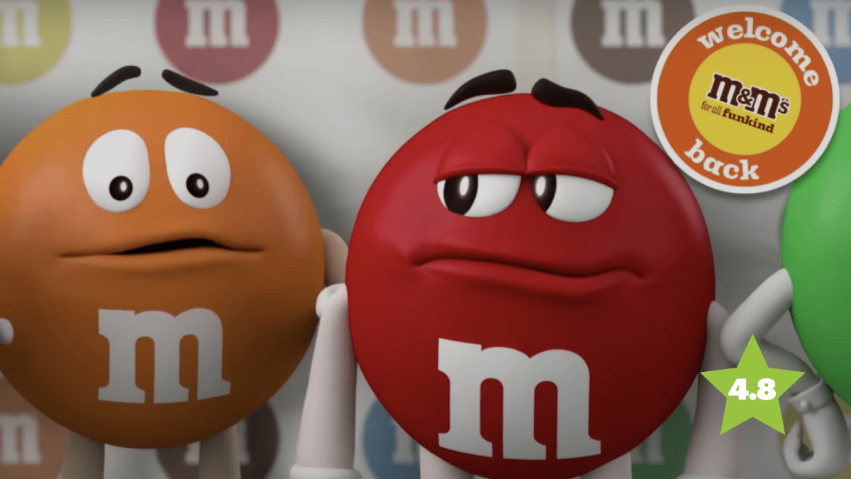 M&Ms Comeback Delights Audiences