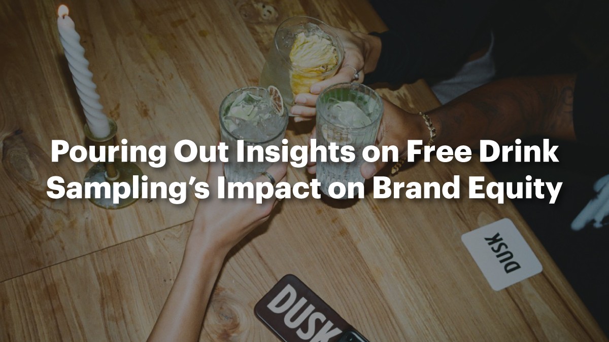Pouring Out Insights on Free Drink Sampling’s Impact on Brand Equity
