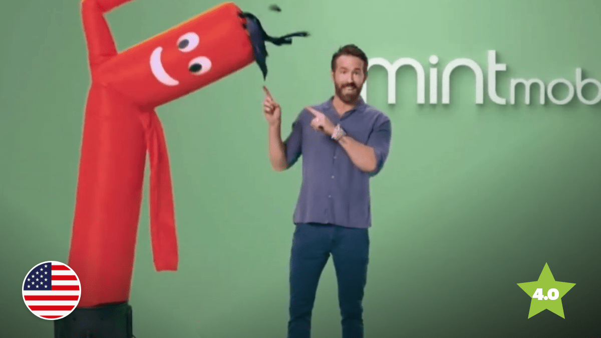 Mint’s Ryan Reynolds Fights Inflation. Literally.