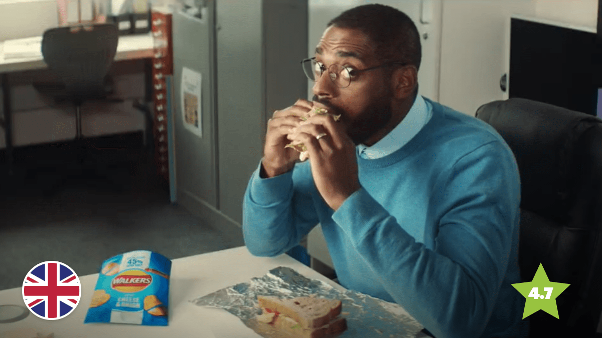 Walkers Feel The Love With Another Classic Crisp Ad