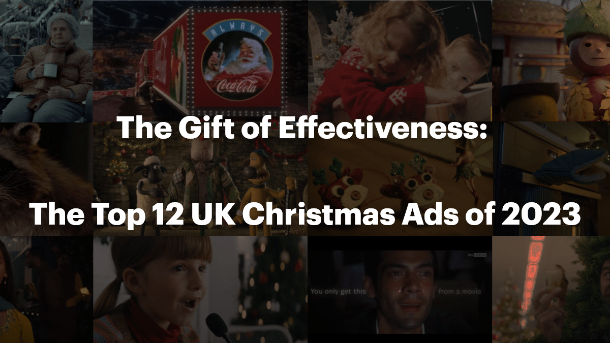 The Gift of Effectiveness: The Top 12 UK Christmas Ads of 2023