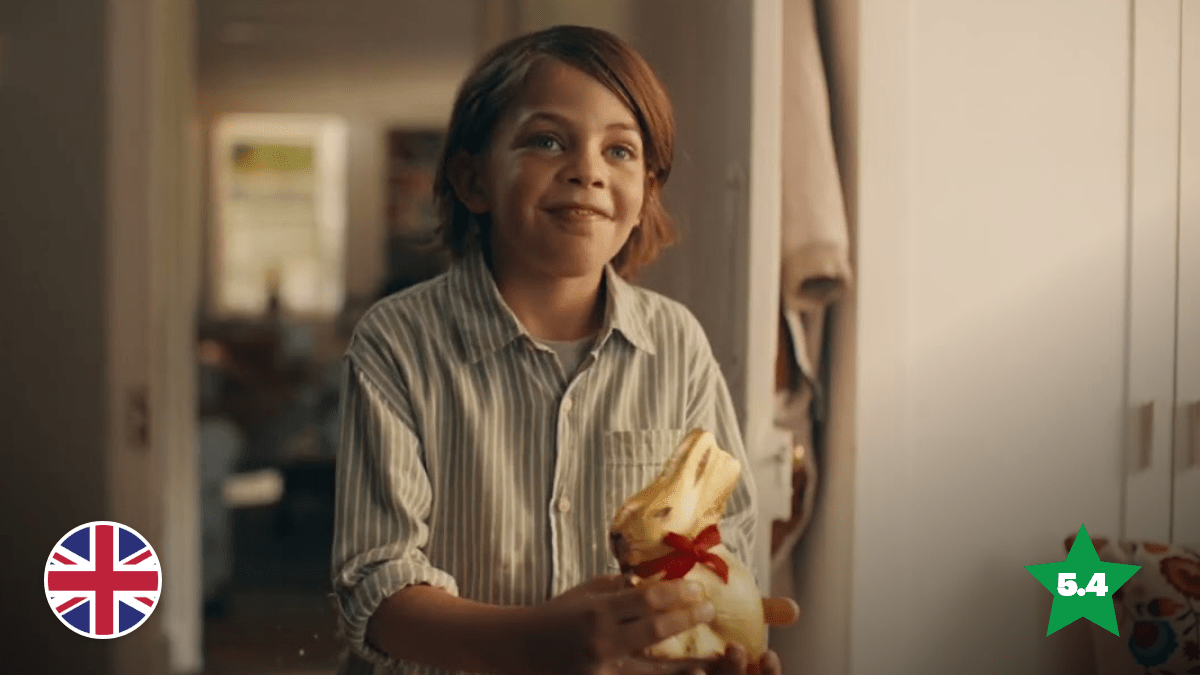 Lindt Sparkles With Its Gold Bunny Easter Ad
