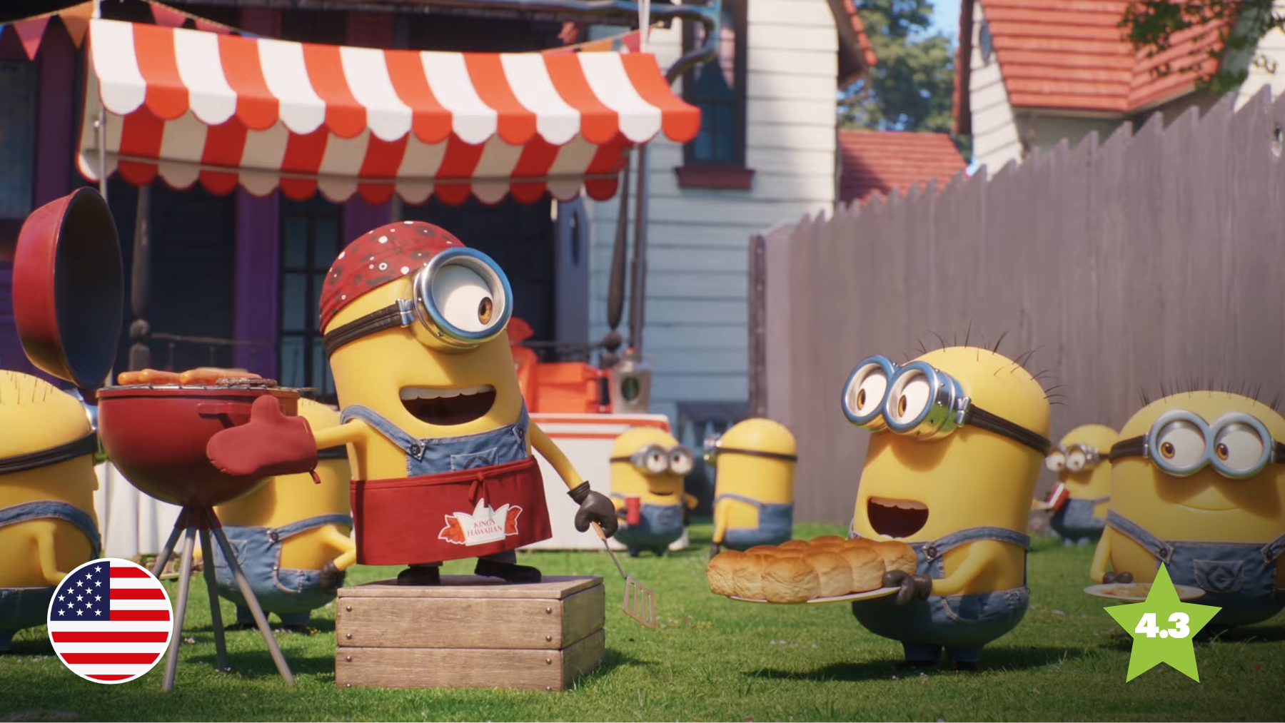 Minions Cookout Chaos Delights for King's Hawaiian