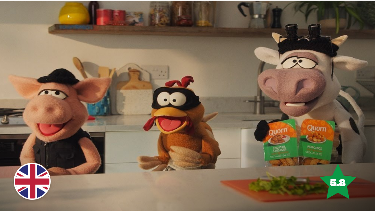 Puppet Power – Quorn Score High with Animal Antics