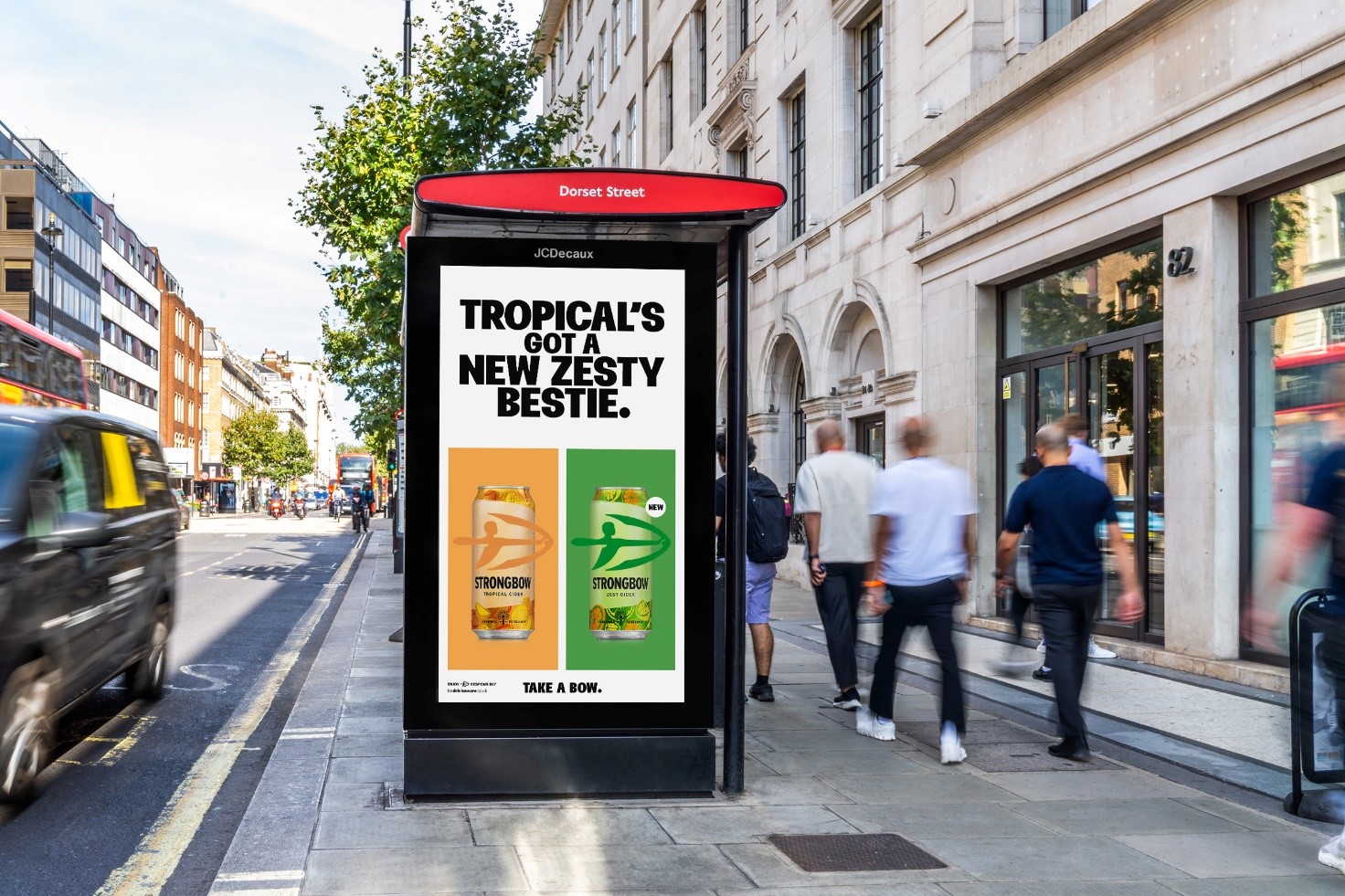 Could Waiting for the Bus be as Entertaining as Watching TV Ads?