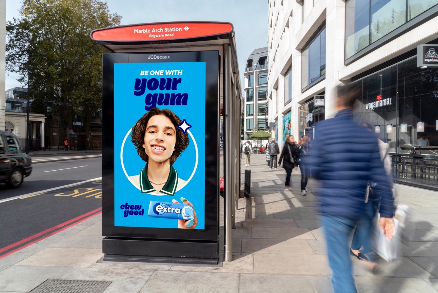 Could Waiting for the Bus be as Entertaining as Watching TV Ads?
