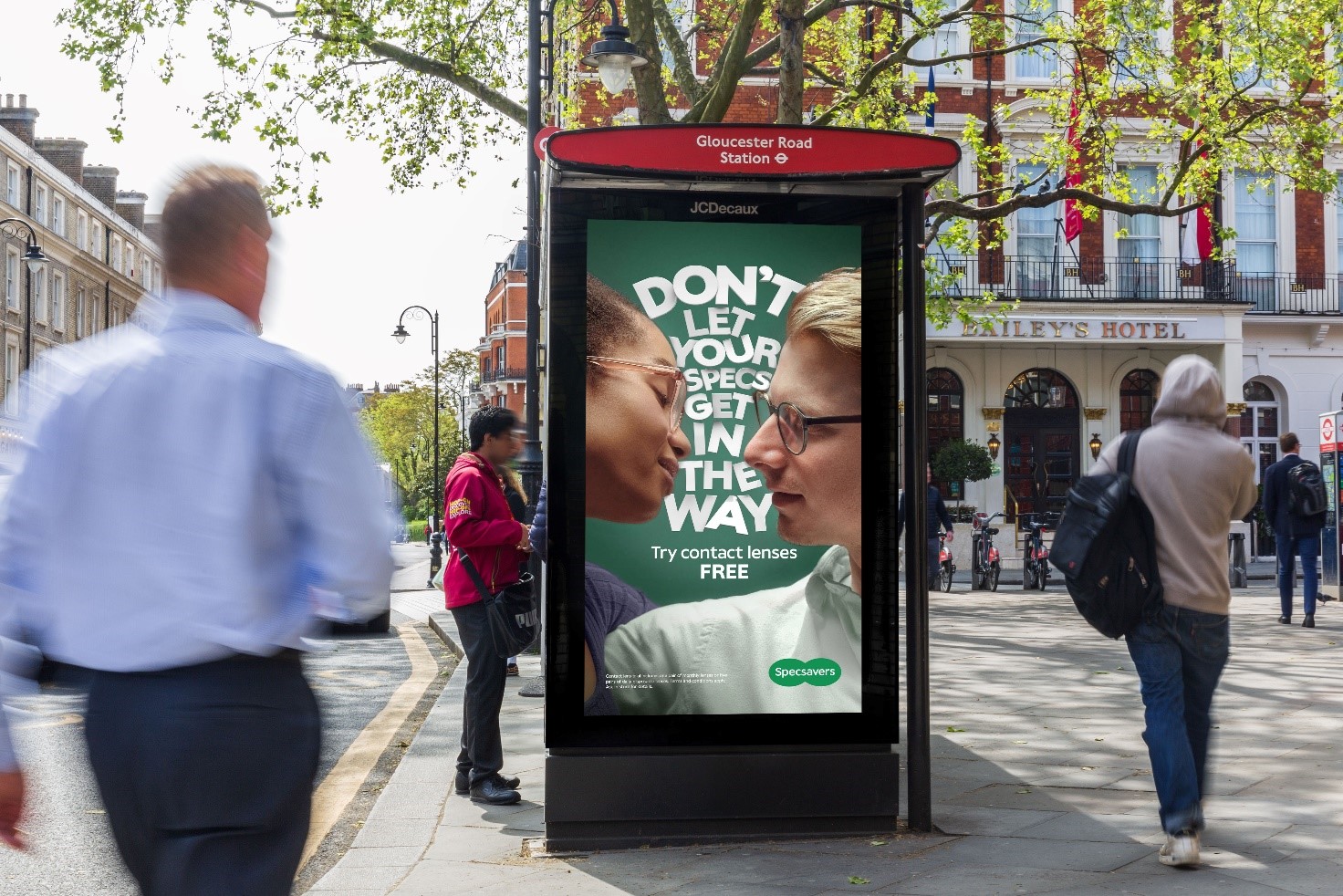 Could Waiting for the Bus be as Entertaining as Watching TV Ads?