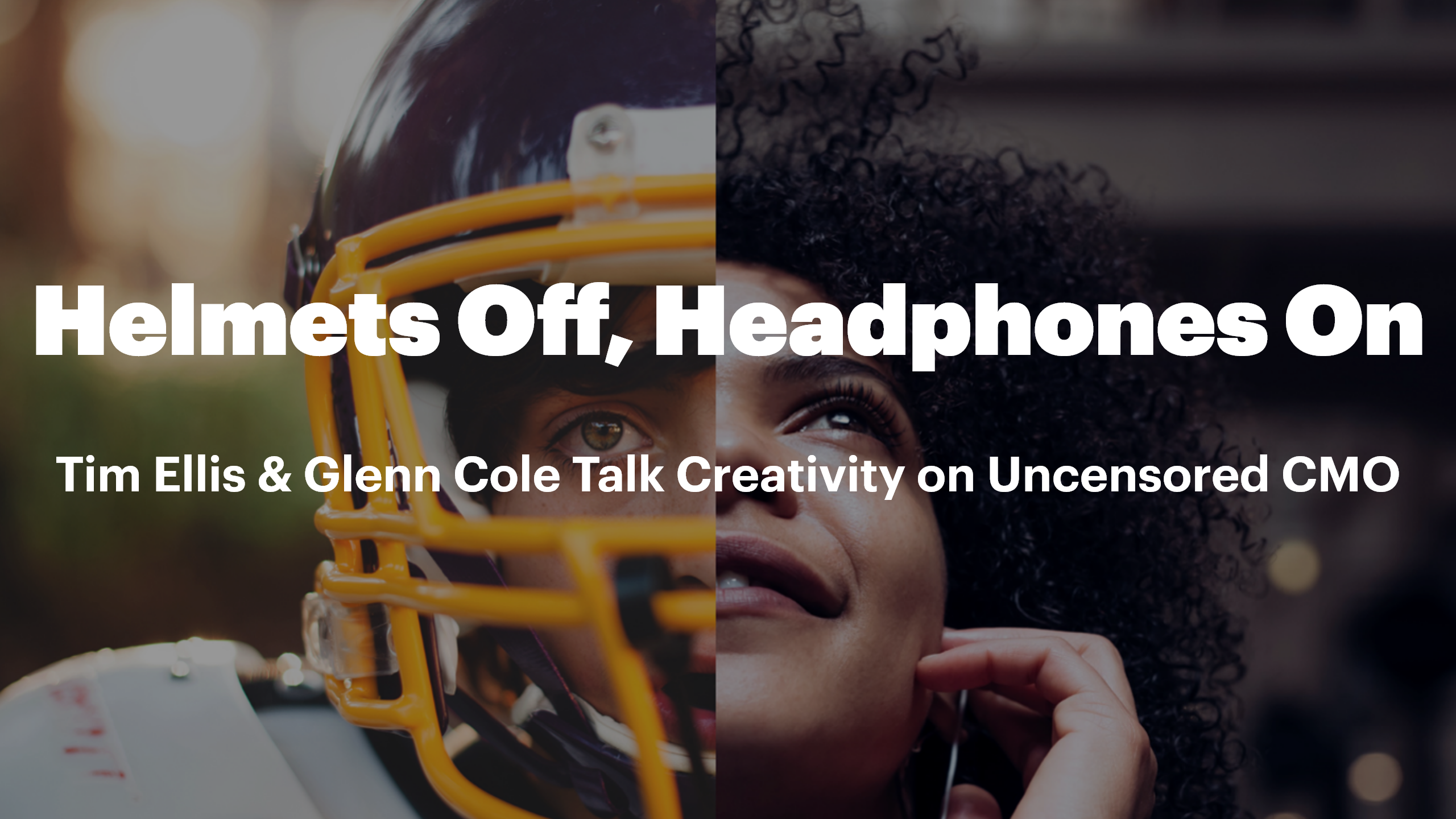 Helmets Off, Headphones On: Lessons On Creativity From The NFL