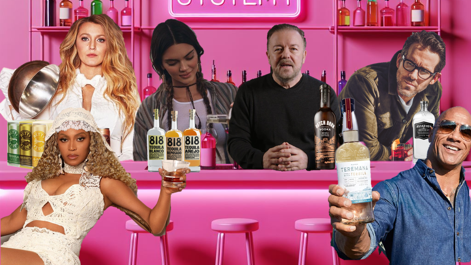 From Red Carpet to Bar Cart: The Celebrity Alcohol Boom