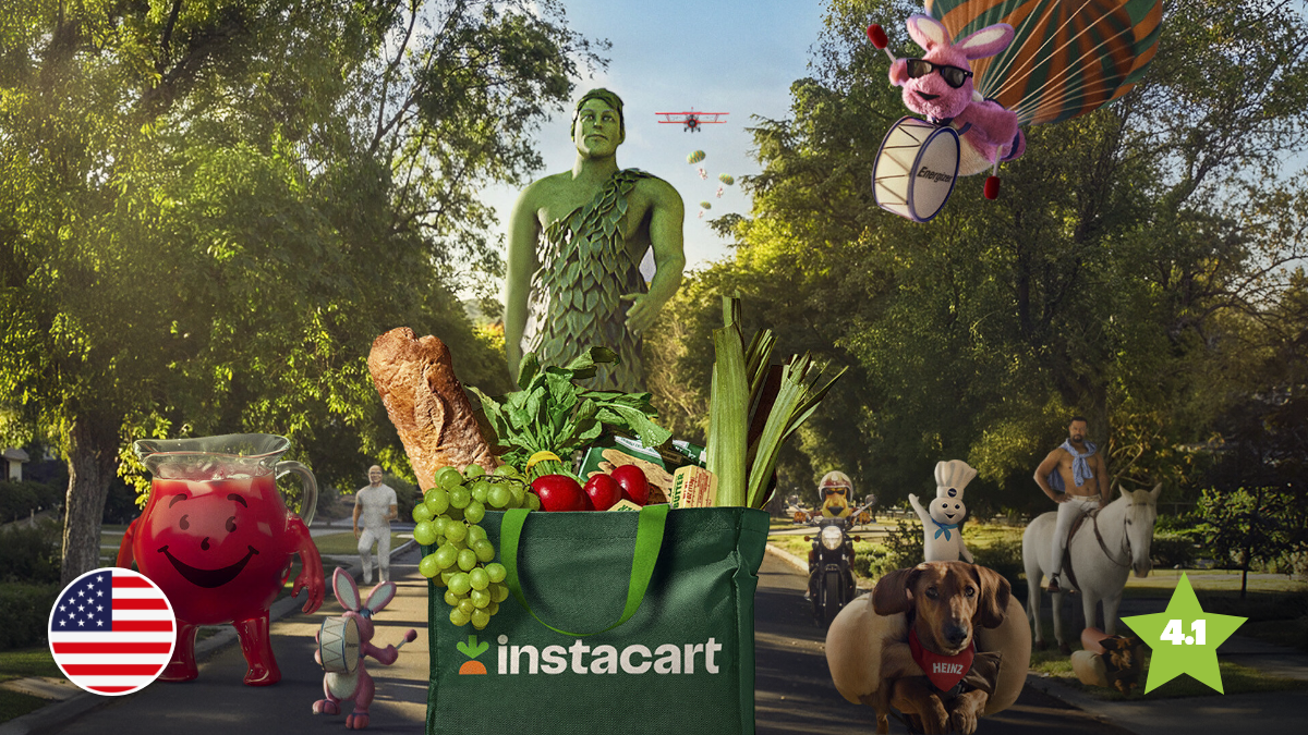 Instacart Deliver Nostalgia With a Twist