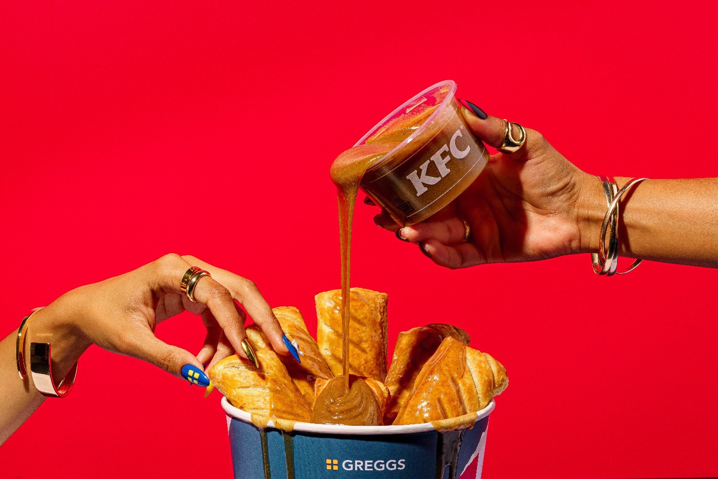 All Aboard the Gravy Train? Brits React to Greggs x KFC’s Bold Mash-Up All Aboard the Gravy Train? Brits React to Greggs x KFC’s Bold Mash-Up