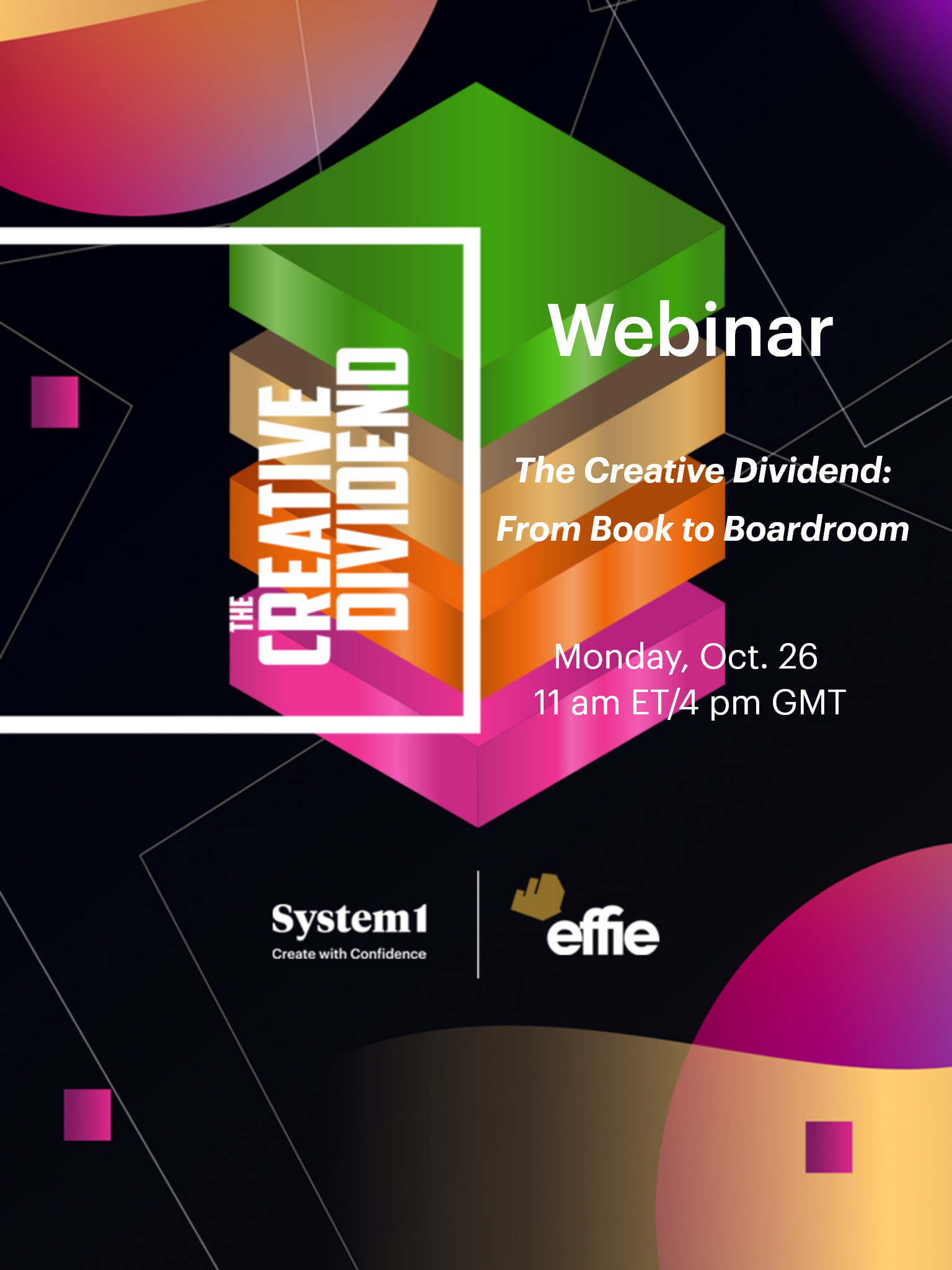 The Creative Dividend: From Book to Boardroom